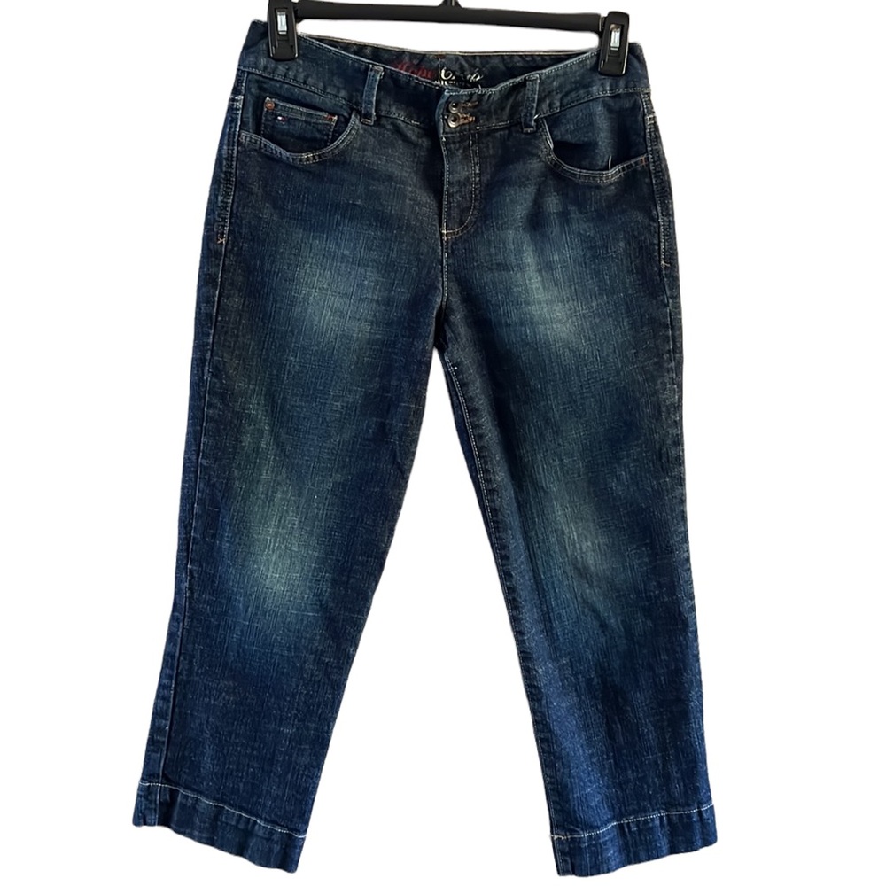 Tommy Hilfiger hope crop cropped denim jeans Midrise size 8
